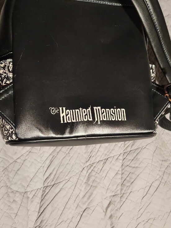 Loungefly Disney Parks Exclusive Haunted Mansion Hatbox Ghost Mini Backpack main image 16